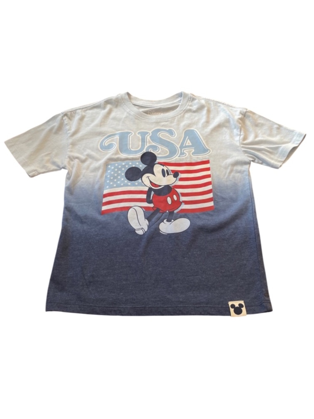 Disney 4/5 USA Mickey Mouse Short Sleeve Tee